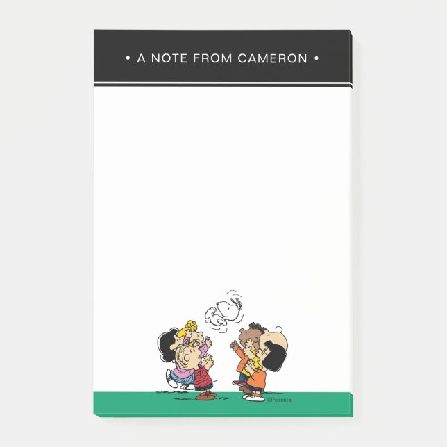 Bloco De Notas Amendoins | Divertimento entre amigos (Frente)