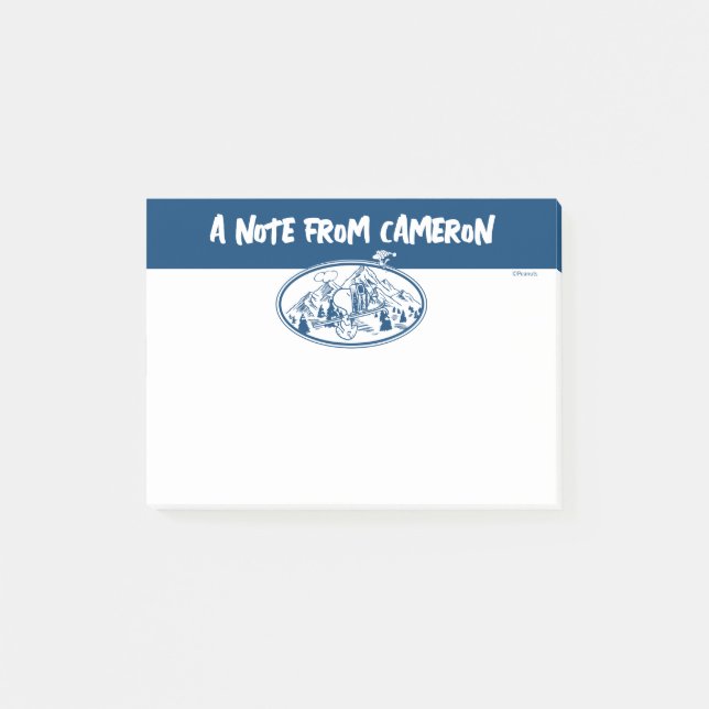 Bloco De Notas Amendoins | Escoamento em espadilha (Frente)