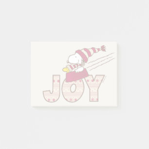 Bloco De Notas Amendoins   Passeio De Snoopy & Woodstock Joy
