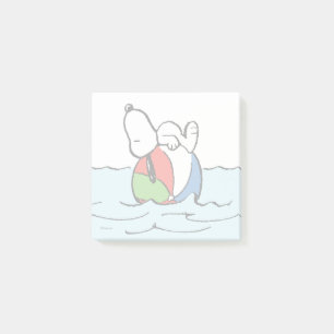 Bloco De Notas Amendoins Snoopy Beach Ball Beach