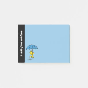 Bloco De Notas Amendoins Woodstock Blue Umbrella