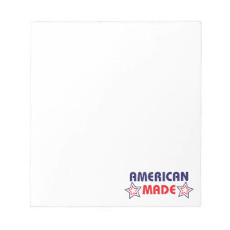 Bloco De Notas American Made