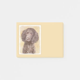 Bloco De Notas American Water Spaniel Painting - Arte Original de