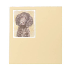 Bloco De Notas American Water Spaniel Painting - Arte Original de