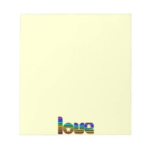 Bloco De Notas amor arco-íris