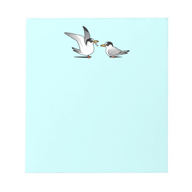 Bloco De Notas Amor de Andorinha-do-mar (Frente)