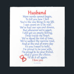Bloco De Notas Amor do marido<br><div class="desc">Mostre a seu marido quanto você se importa com este poema sentimental em muitos presentes. Este poema é incluído igualmente no livro para colorir adulto novo: Cor-UM-Presente,  por Niki Alling.</div>