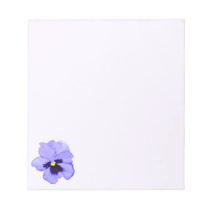 Bloco De Notas Amor perfeito roxo