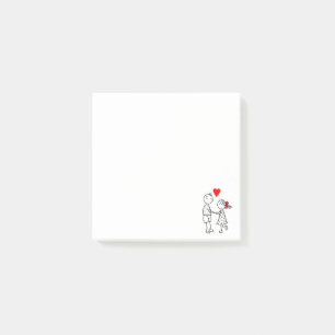 Bloco De Notas Amor - Romântico - Cute - Add Name / Text