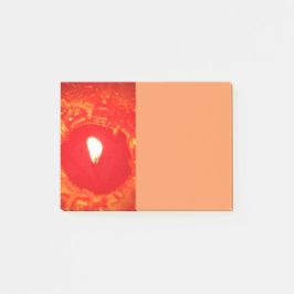 Bloco De Notas Amor, Vela Vermelha Posta O Natal