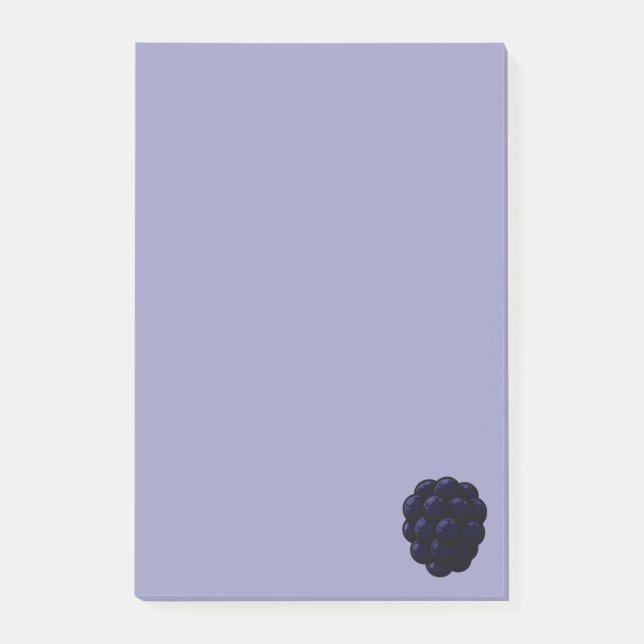 Bloco De Notas Amora-preta - Coleção de Frutas - (Frente)