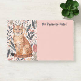 Bloco De Notas Andean Mountain cat Boho My Pawsome Personal