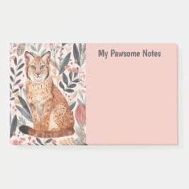 Bloco De Notas Andean Mountain cat Boho My Pawsome Personal