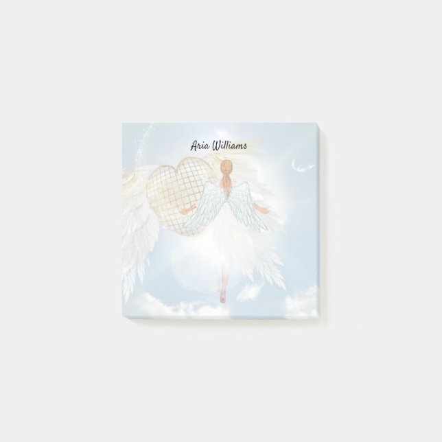 Bloco De Notas Angel Heart Notes (Frente)