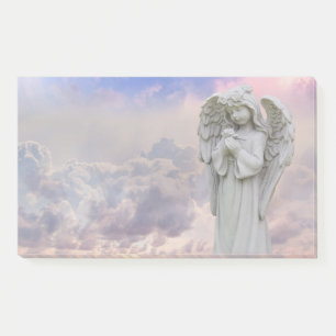 Bloco De Notas Angel Holding Fllower