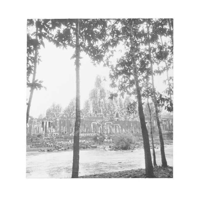 Bloco De Notas Angkor Camboja, Vista do Bayon (Frente)