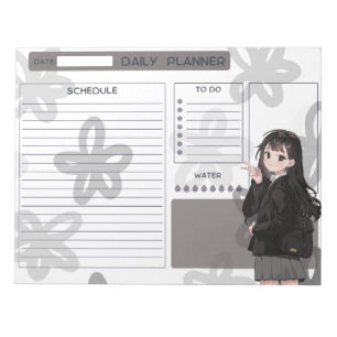 Bloco De Notas Anime Daily Planner