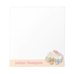 Bloco De Notas Anime Magical Candyland com Jerry e Tuffy