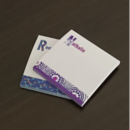 Bloco De Notas Ankara tecido posta