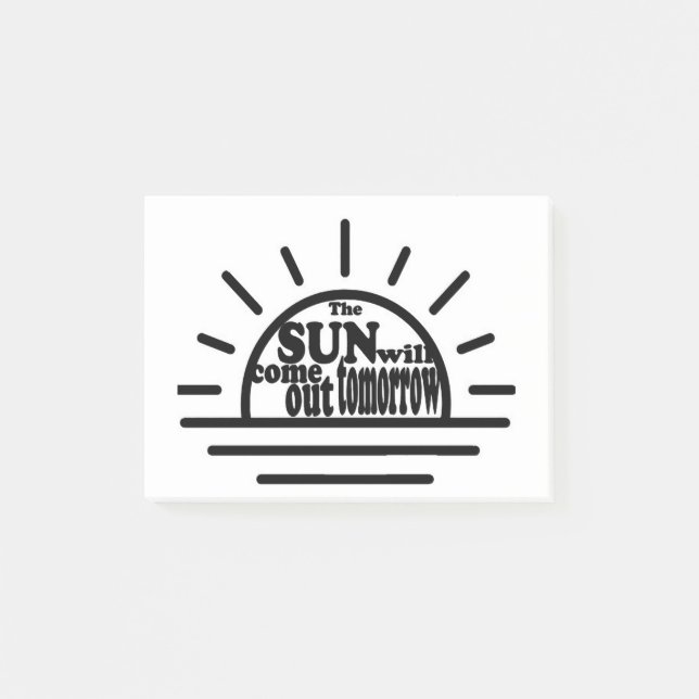 Bloco De Notas Annie. O Sol Sairá Amanhã (Frente)