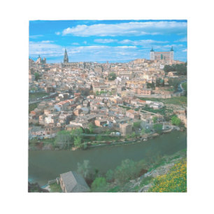 Bloco De Notas Antiga cidade de Toledo, Espanha.