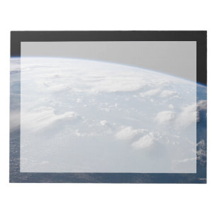 Bloco De Notas Antilhas Da Terra Na Bacia Do Sul.