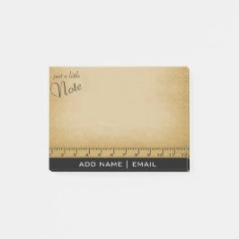 Bloco De Notas Apenas uma pequena nota - Estilo de vinheta | Esco