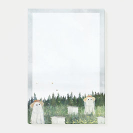 Bloco de notas apícola