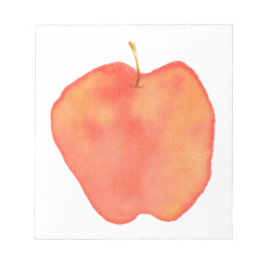 Bloco De Notas Apple de Aquarela