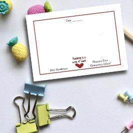 Bloco De Notas Apreciação do Professor