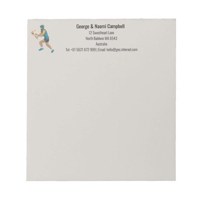 Bloco De Notas Apresamento (Frente)