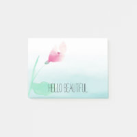 Aqua Ombre Flor Rosa