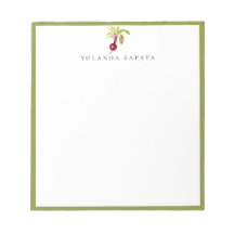 Aquarela Moldura Verde Beterraba