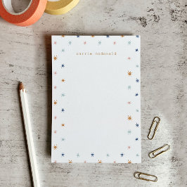 Bloco De Notas Aquarelas de Sol em Tons Terrosos