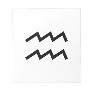 Bloco De Notas Aquarius