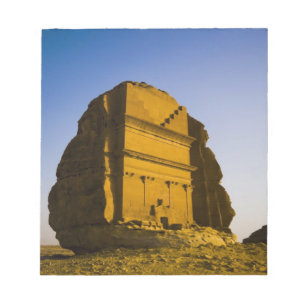 Bloco De Notas Arábia Saudita, local de Madain Saleh, antiga 4