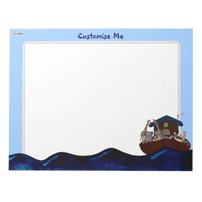 Bloco De Notas Arca de Noah (Frente)