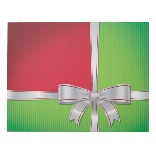 Bloco De Notas Arco de Natal (Frente)