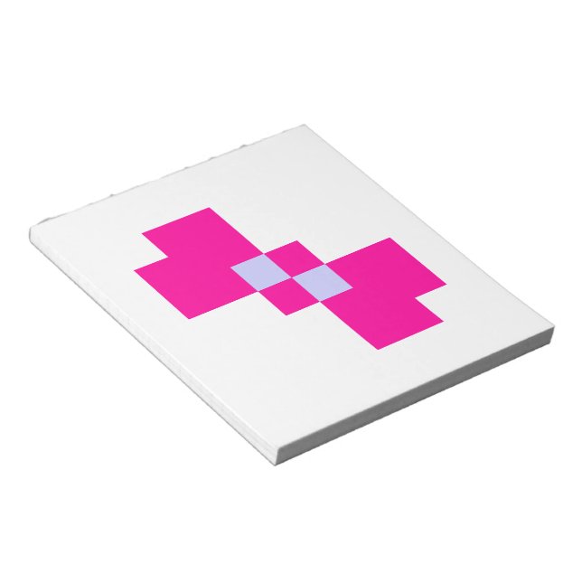 Bloco De Notas Arco de pixel de 8 bits (Inclinado)