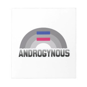 BLOCO DE NOTAS ARCO-ÍRIS ANDRÓGINO