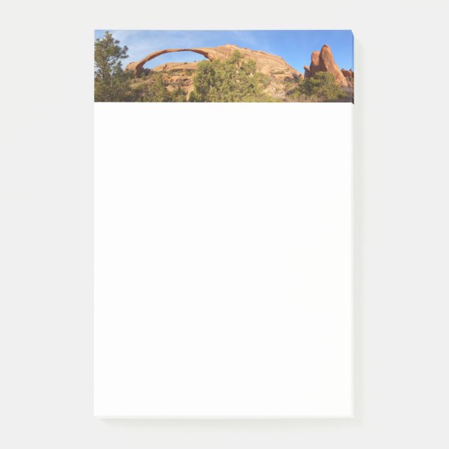 Bloco De Notas Arco Paisagem no Parque Nacional Arches (Frente)