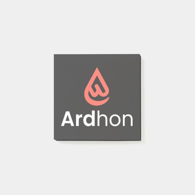 Bloco De Notas Ardhon - use seu estilo, do seu jeito (Frente)