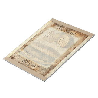 Bloco De Notas Arepa Bread Ephemera Collage Art