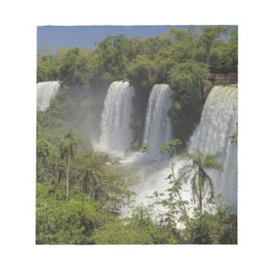 Bloco De Notas Argentina, Cataratas do Iguaçu ao sol.