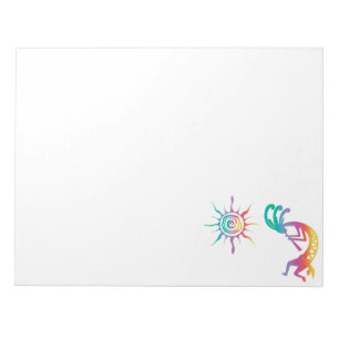 Bloco De Notas Arizona do sudoeste Kokopelli