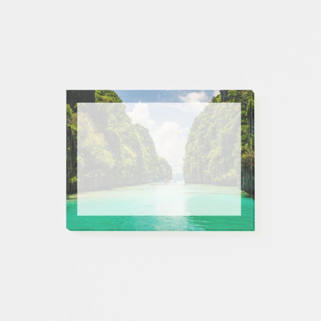 Bloco De Notas Arquipélago de Lush Bacuit (Frente)