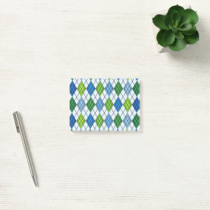 Bloco De Notas Art Deco Rain Argyle