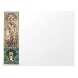 Bloco De Notas Art Nouveau Ladies