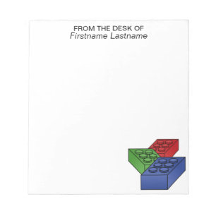 Bloco De Notas Arte Brinquedo para Crianças - Blocos de Construçã