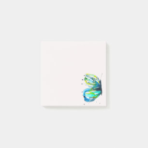 Bloco De Notas Arte de aquarela borboleta